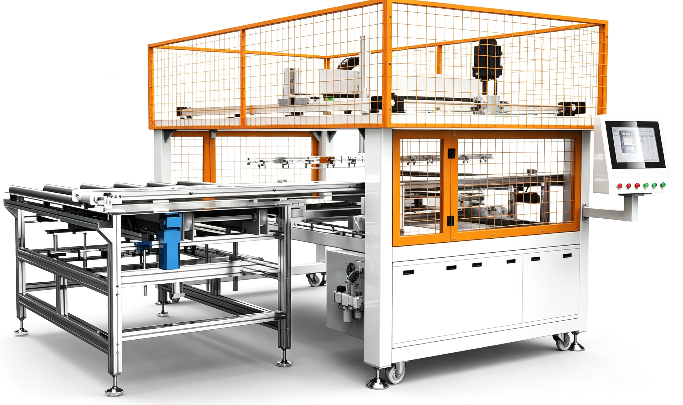 Battery string typesetting machine